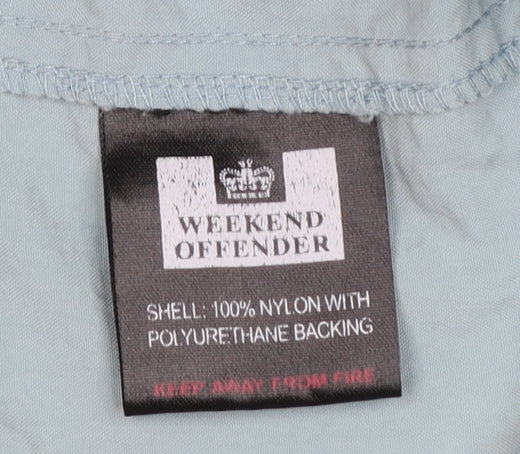 Weekend Offender Men's Blue M Lightweight Windbreaker Jacket