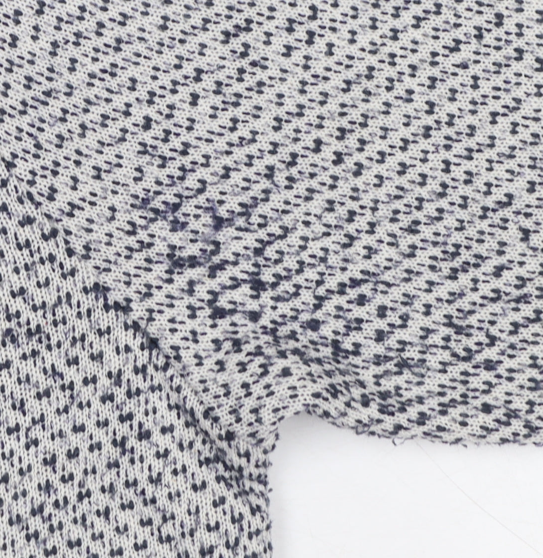 Samsøe Samsøe Men Clear Cotton Knit Crew Neck Jumper Size L