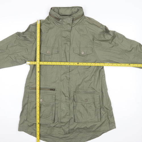 Marks and Spencer Women’s Green UK 10 Cotton Military Jacket