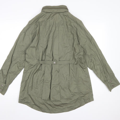 Marks and Spencer Women’s Green UK 10 Cotton Military Jacket