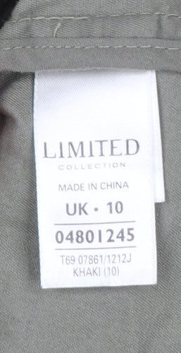 Marks and Spencer Women’s Green UK 10 Cotton Military Jacket