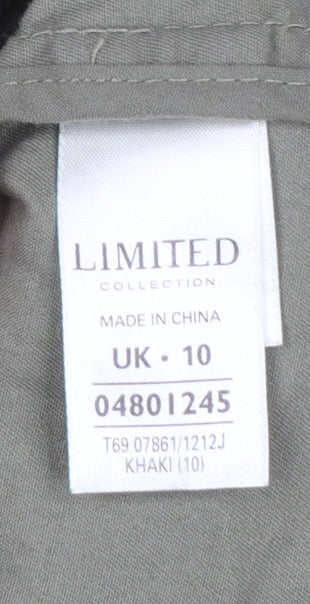 Marks and Spencer Women’s Green UK 10 Cotton Military Jacket