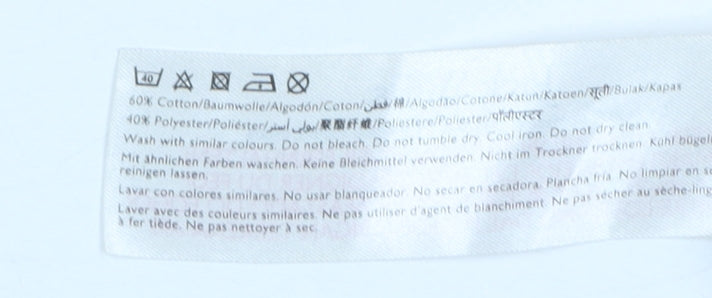 Jack Wills Women Beige Crew Neck Pullover Sweatshirt UK14