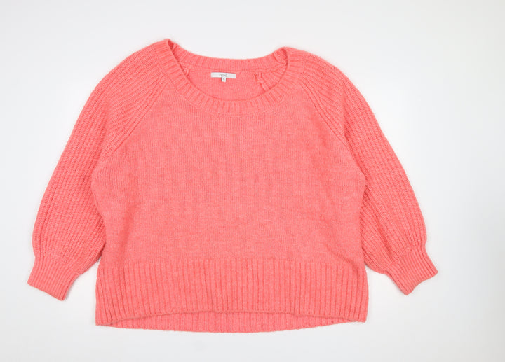 Next Women Pink XL Crew Neck Knit Pullover Jumper