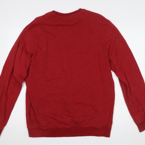 Champion Men's Red XL Crew Neck Pullover Sweatshirt