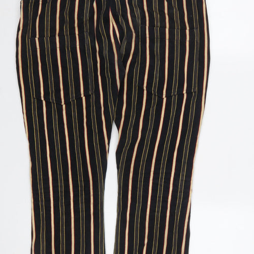 Paul Smith Women’s Multicoloured Striped Cotton Trousers Size 12