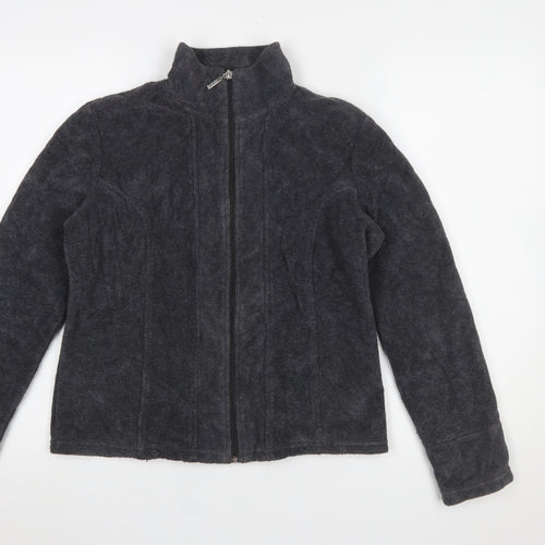 Marks and Spencer Per Una Women’s Grey Fleece Full Zip Jacket M
