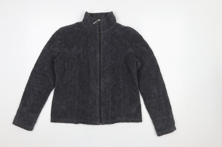 Marks and Spencer Per Una Women’s Grey Fleece Full Zip Jacket M