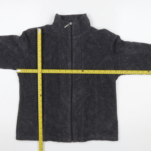 Marks and Spencer Per Una Women’s Grey Fleece Full Zip Jacket M