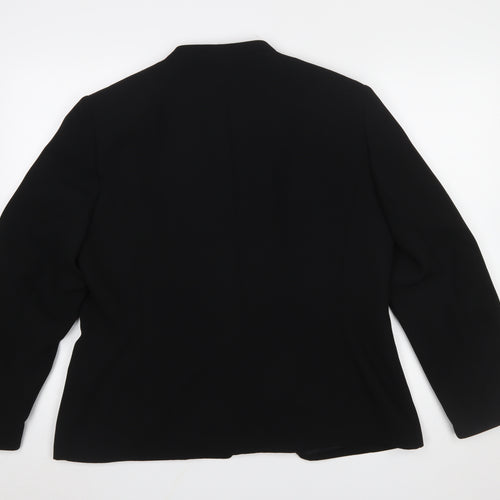 Autonomy Women's Black Classic Polyester Blazer Size 18