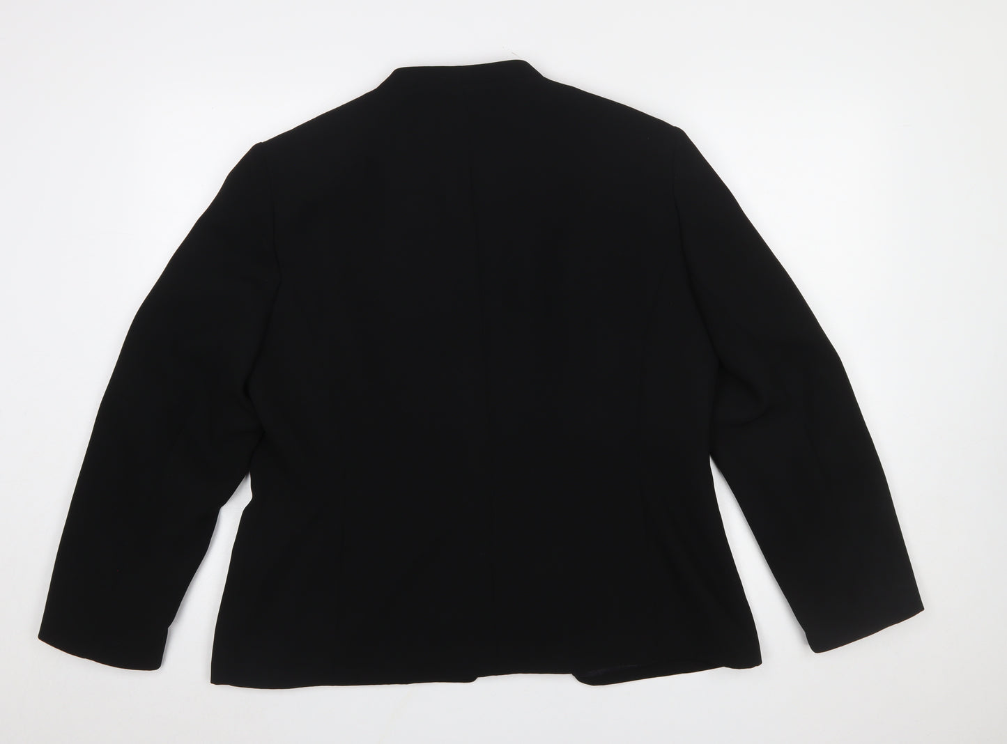 Autonomy Women's Black Classic Polyester Blazer Size 18