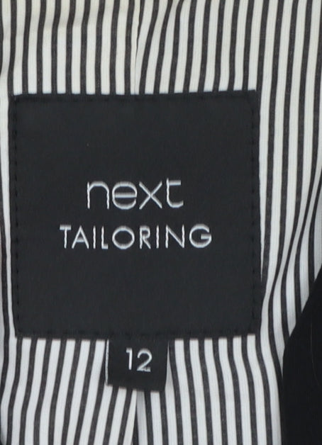 Next Women's Black Tailoring Blazer UK 12 Regular Fit