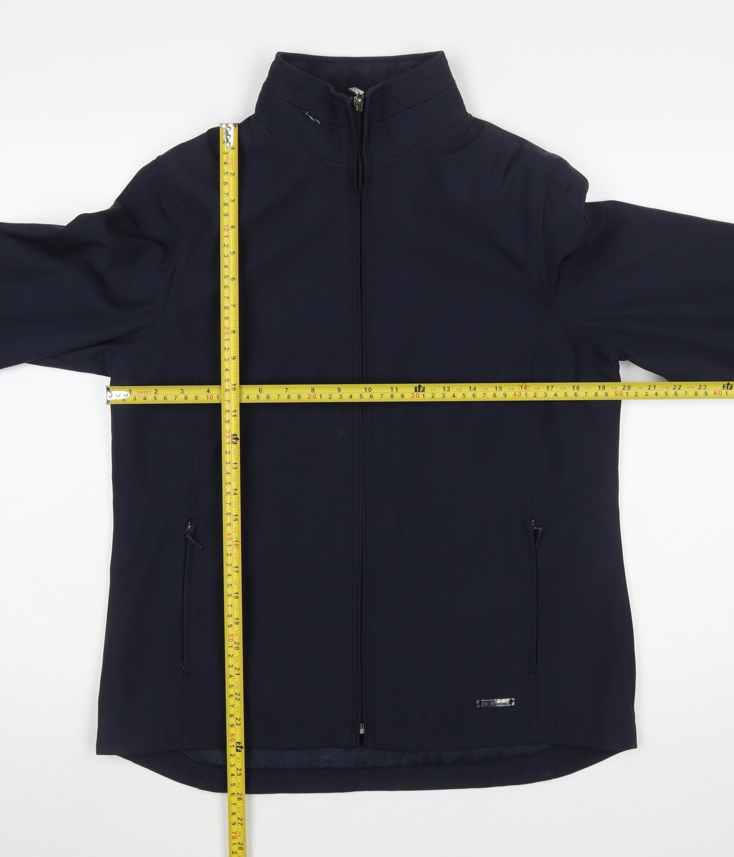 Maine New England Womens Blue Size 12 Softshell Jacket