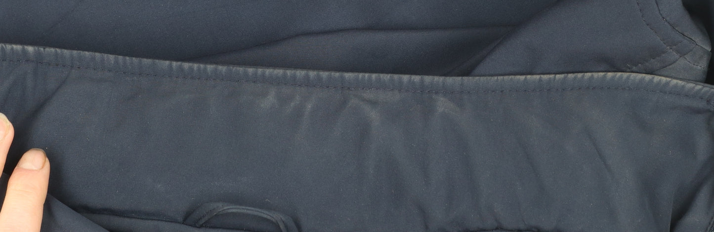 Maine New England Womens Blue Size 12 Softshell Jacket