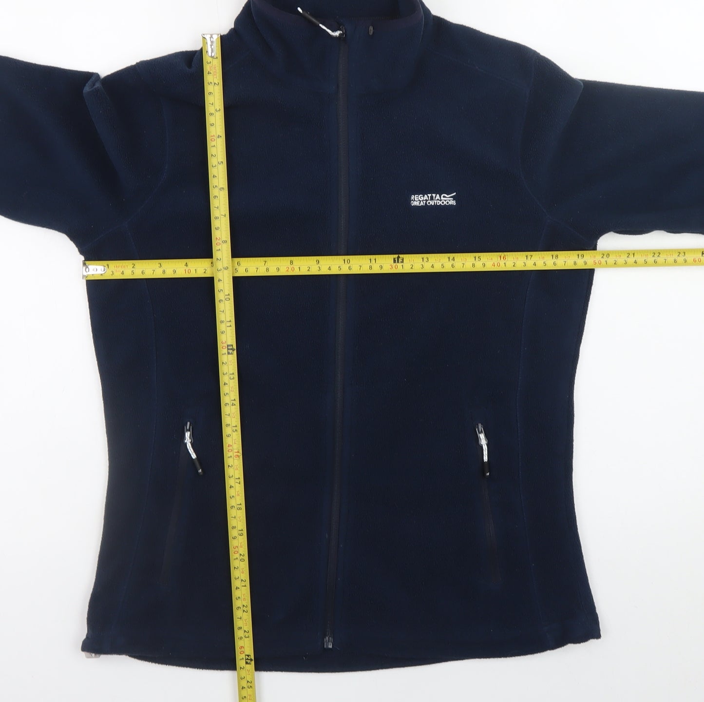 Regatta Women's Blue Fleece Full Zip Jacket Size 12