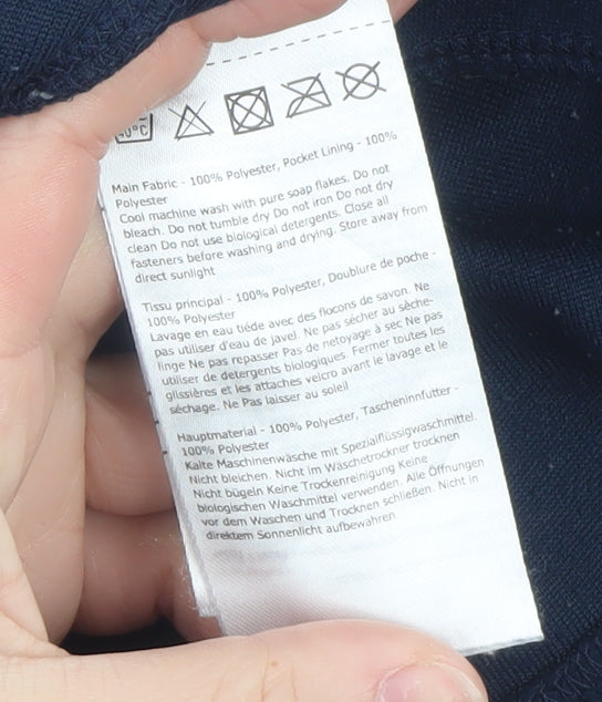 Regatta Women's Blue Fleece Full Zip Jacket Size 12