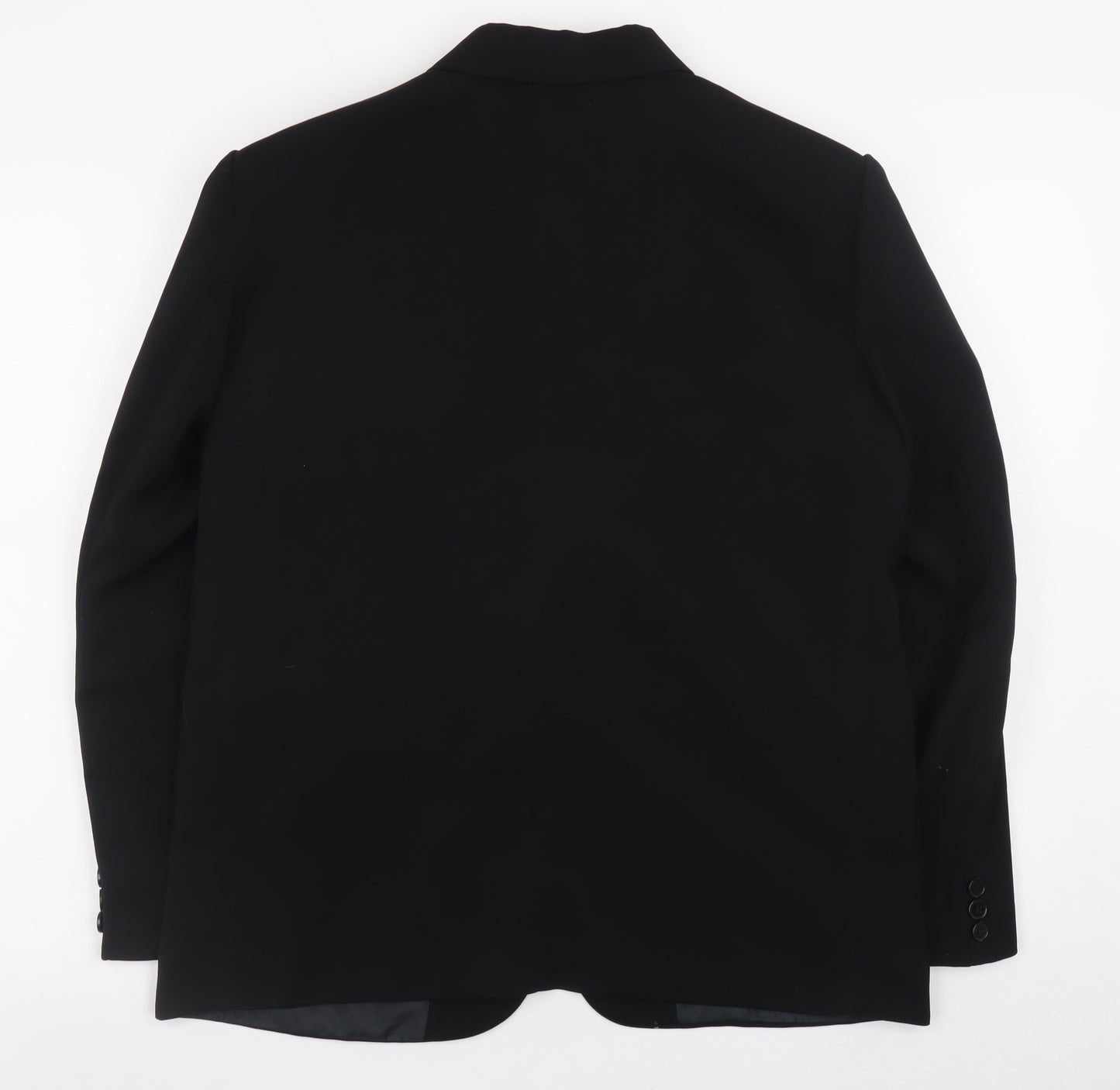 Vivaki Women's Black Classic Polyester Blazer Size 12