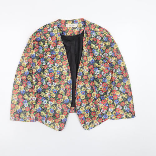 The Style London Women's Multicoloured Floral Blazer Medium