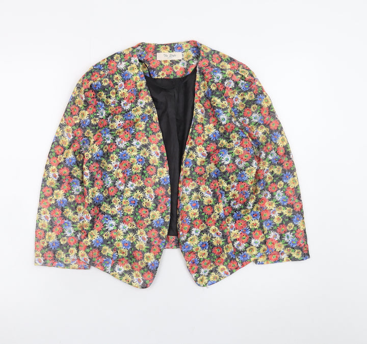 The Style London Women's Multicoloured Floral Blazer Medium
