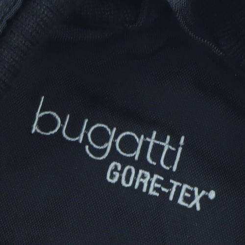 Bugatti Men's Black Wool Cashmere Overcoat 40R Waterproof Classic