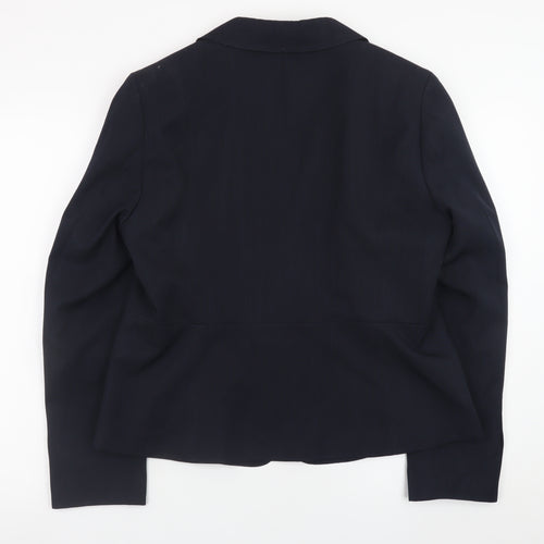Marks and Spencer Women’s Blue Size 16 Blazer Jacket Lined Workwear
