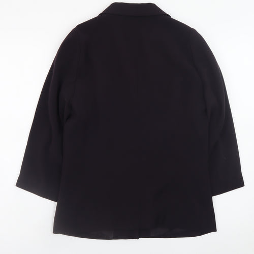 Gerry Weber Women's Black Size 12 Classic Polyester Blazer