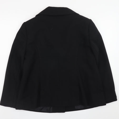 E-vie Women’s Black Blazer UK 16 Short Single Button Jacket