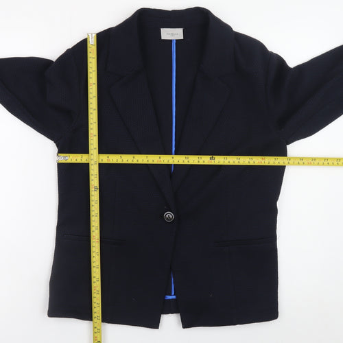 Marella Sport Women's Black L Jersey Blazer Jacket