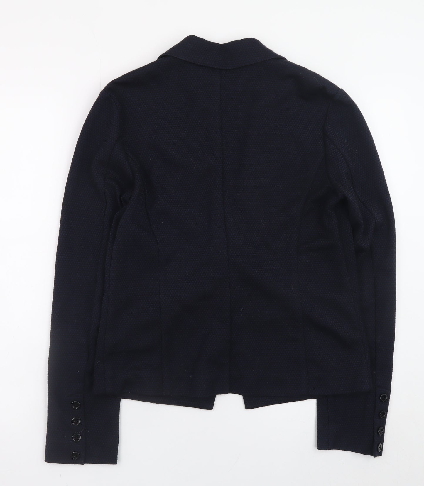 Marella Sport Women's Black L Jersey Blazer Jacket