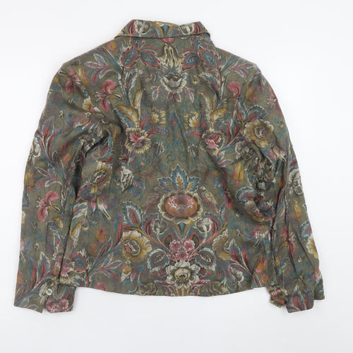 Next Originals Women’s Multicoloured Floral Blazer Size 10