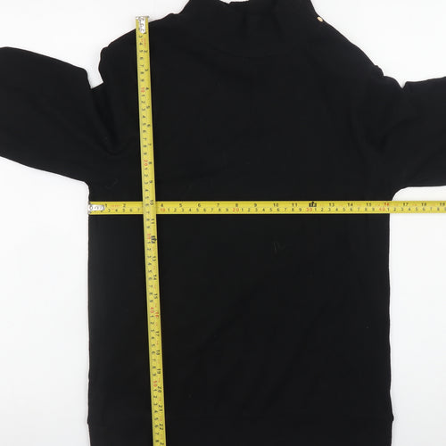 Next Women’s Black Mock Neck Long Sleeve Pullover Jumper Size S