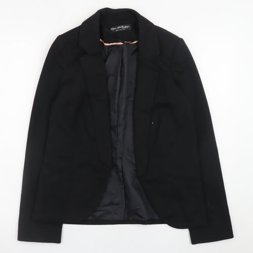 Miss Selfridge Women’s Black Blazer UK 10 Classic Work Jacket