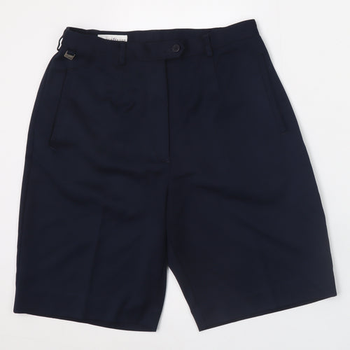 Cutter & Buck Womens Blue Chino Golf Shorts Size 10 Regular