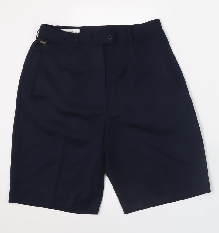 Cutter & Buck Womens Blue Chino Golf Shorts Size 10 Regular
