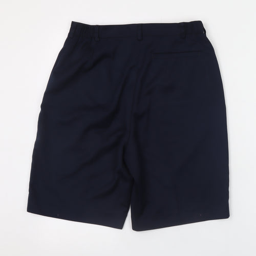 Cutter & Buck Womens Blue Chino Golf Shorts Size 10 Regular