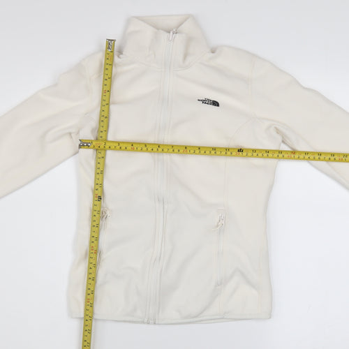The North Face Womens Ivory Fleece Full Zip Jacket Size S