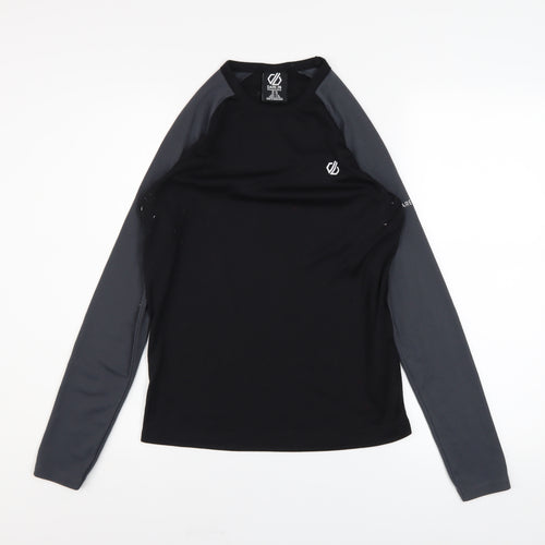 Dare 2B Womens Black Long Sleeve Polyester Active Top Size 14