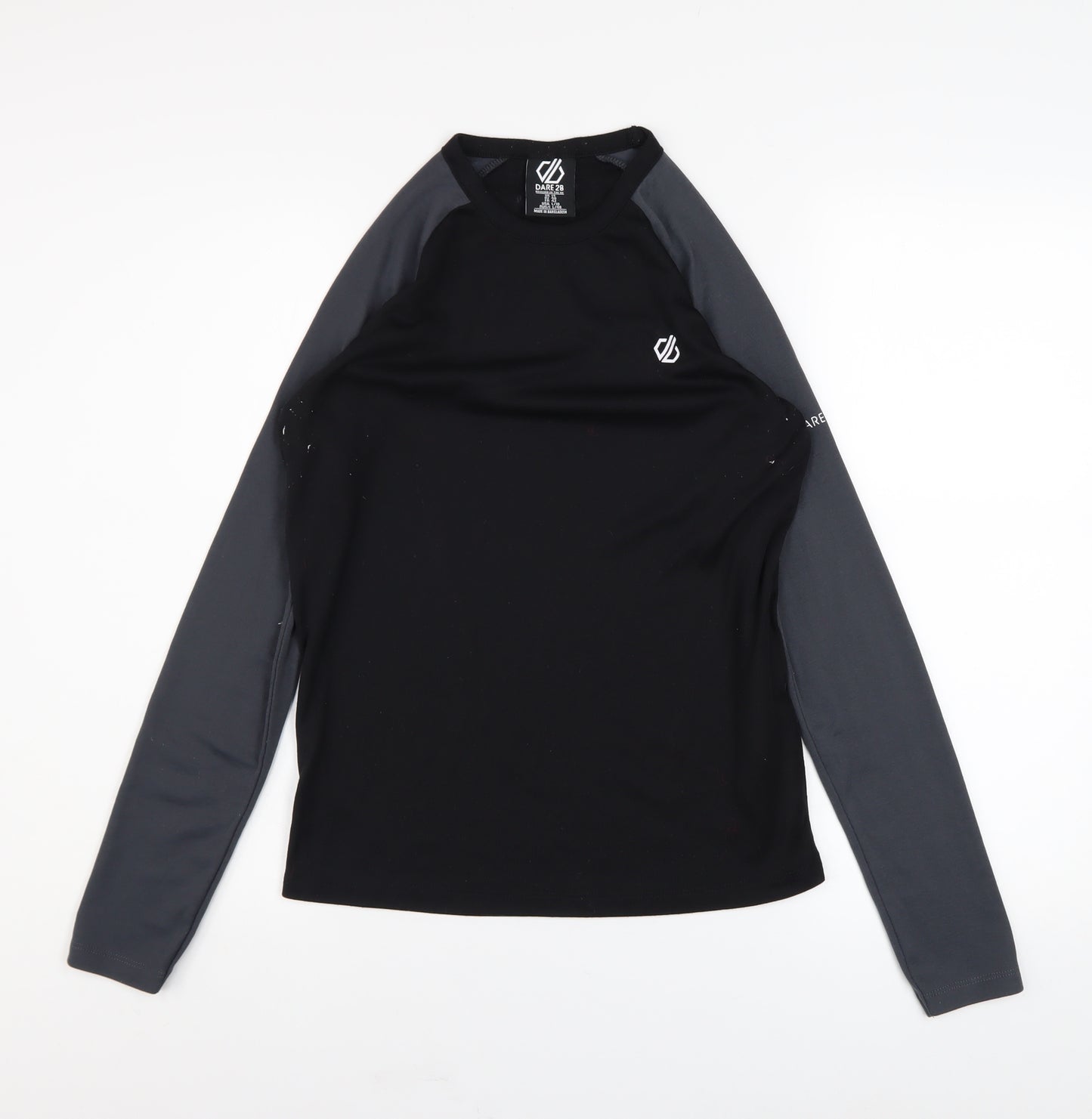 Dare 2B Womens Black Long Sleeve Polyester Active Top Size 14