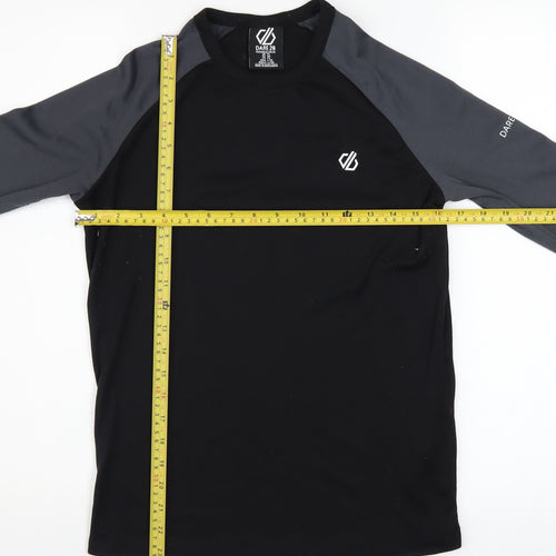 Dare 2B Womens Black Long Sleeve Polyester Active Top Size 14