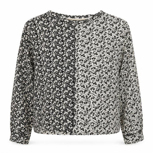 Next Women’s Black Floral Long Sleeve Blouse Size 10 Viscose Mix