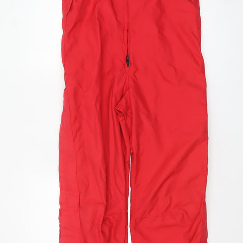 Mountain Equipment Co-op Red Women's Small Waterproof Ski Jumpsuit