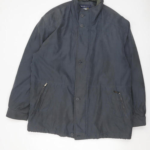 Weatherguard by Greenwoods Men's Grey L Lined Water Resistant Jacket