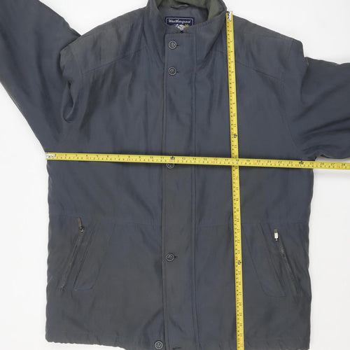 Weatherguard by Greenwoods Men's Grey L Lined Water Resistant Jacket