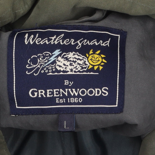 Weatherguard by Greenwoods Men's Grey L Lined Water Resistant Jacket