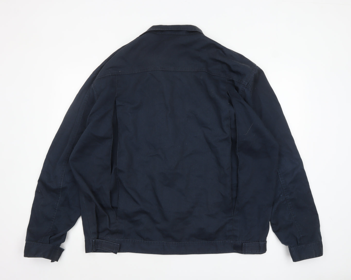 Dickies Men's Blue 3XL Workwear Twill Full Zip Jacket