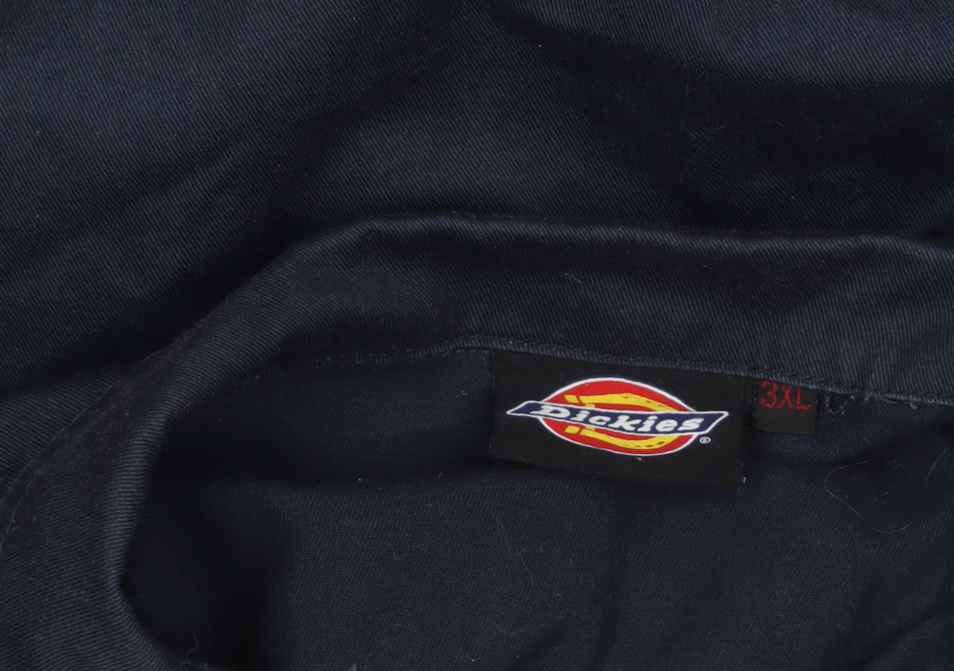 Dickies Men's Blue 3XL Workwear Twill Full Zip Jacket