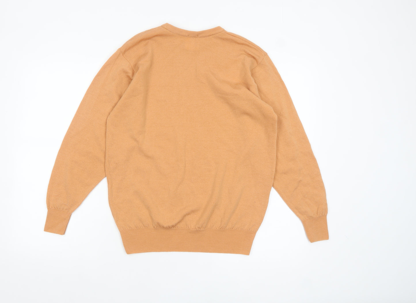 Jonelle Women's Beige Wool Crew Neck Jumper Size 16