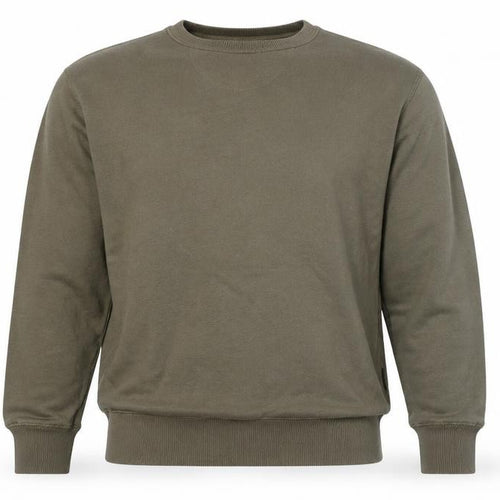 French Connection Men's Green L Pullover Sweatshirt Crew Neck
