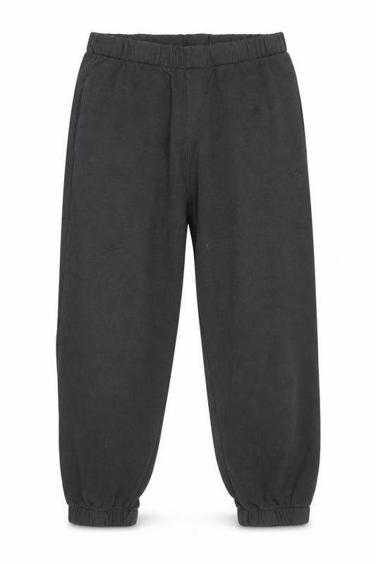 Front view of Hollister Men’s Black Jogger Sweatpants M Fleece Activewear Trousers