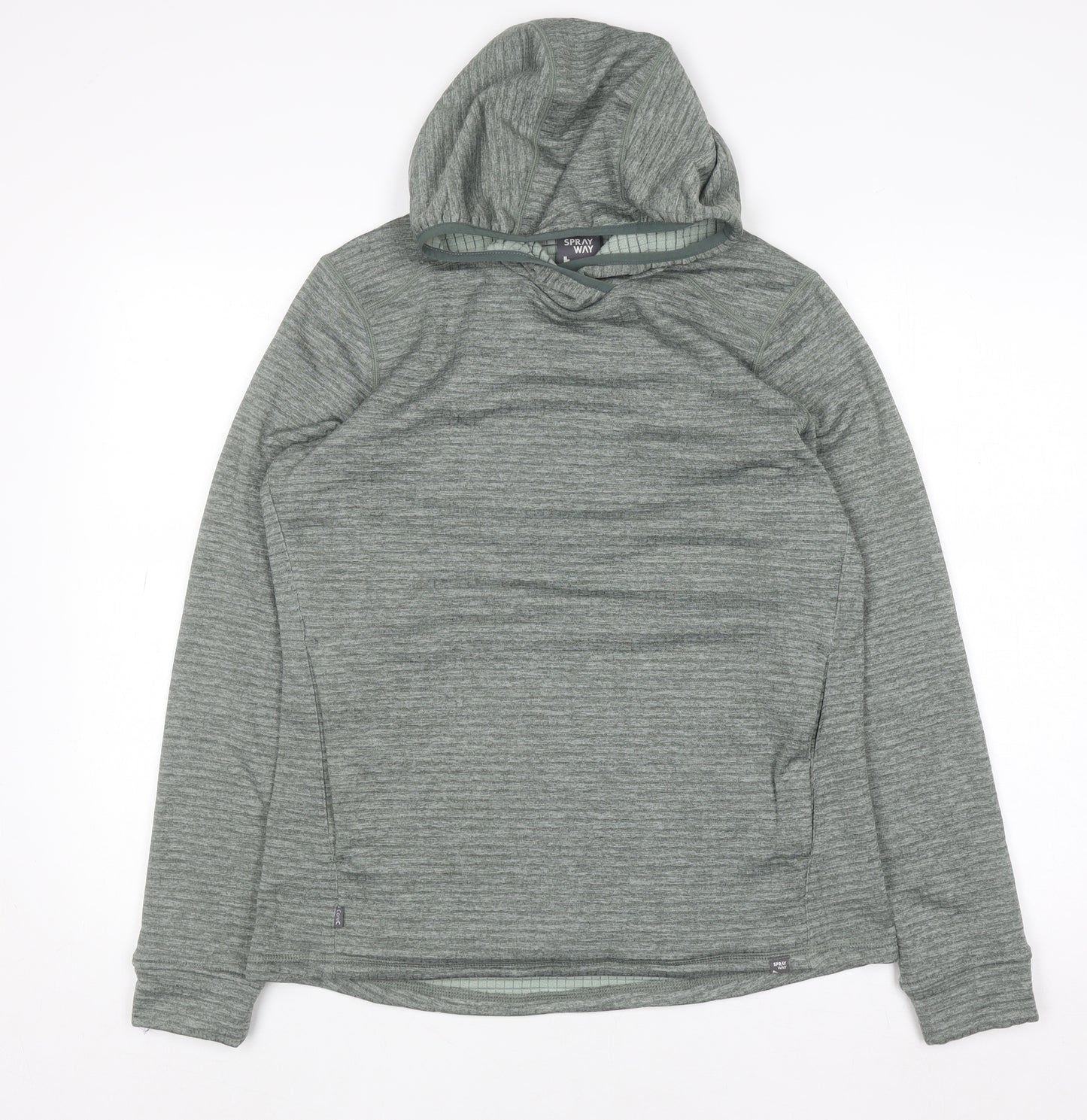 Sprayway Womens Green Size 12 Linhay Hooded Pullover Sweatshirt